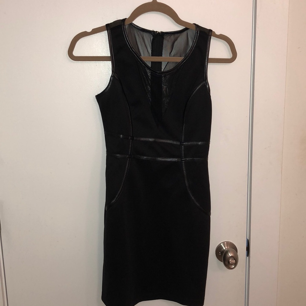 Little black dress with some mesh
